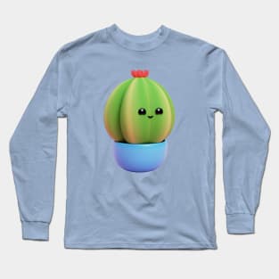 Barrel Cactus Succulent Long Sleeve T-Shirt